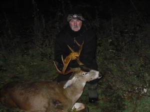 Dandy 3 X 3 Columbia Blacktail buck from west Clackamas County.